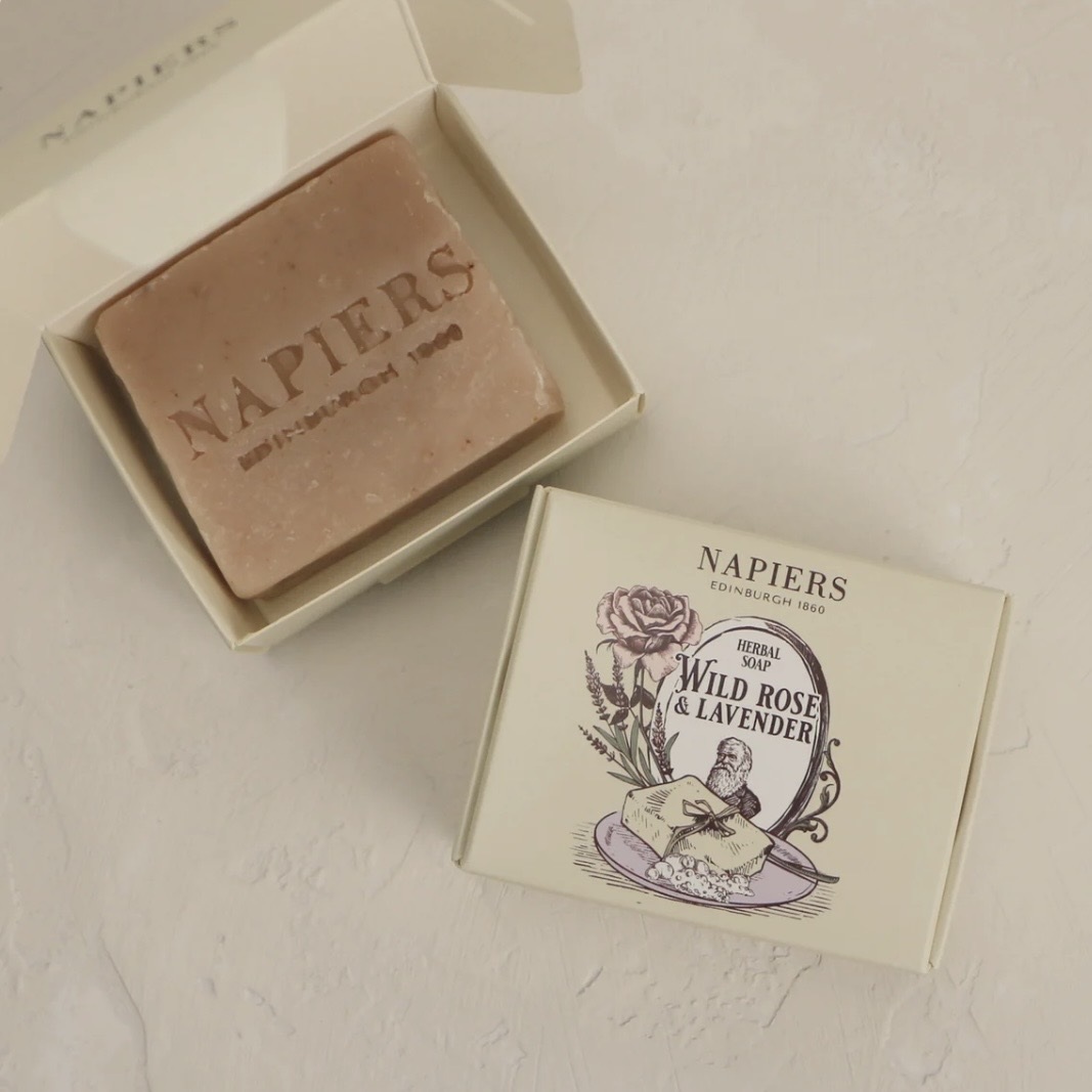 Napiers Wild Rose & Lavender Herbal Soap